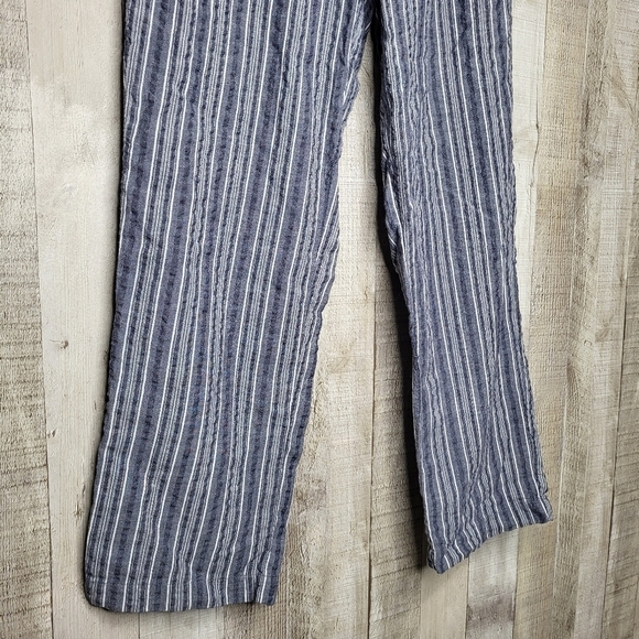 Appleseeds Cotton Striped Pants. Blue & White. Size 8P. 8 Petite - Picture 3 of 10